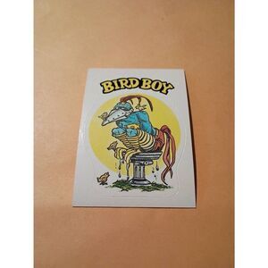 1983 General Mills Zero Hero Trading Card Sticker Vintage #64 Bird Boy